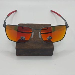 Oakley Ejector OO4142-02 Matte Gunmetal Frame / Prizm Ruby Sunglasses
